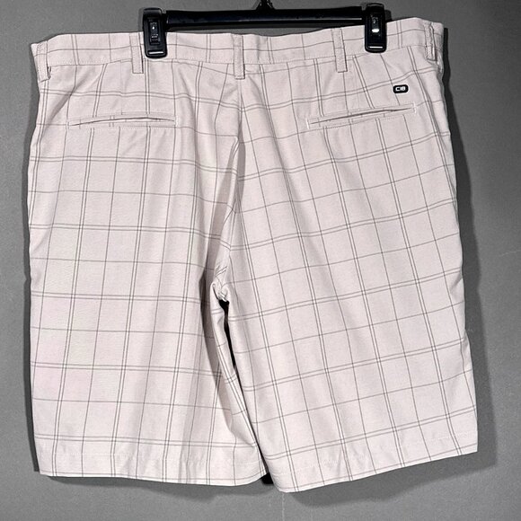 Haggar‎ C18 Plain Front Straight Fit Shorts Size 40W - Picture 8 of 14